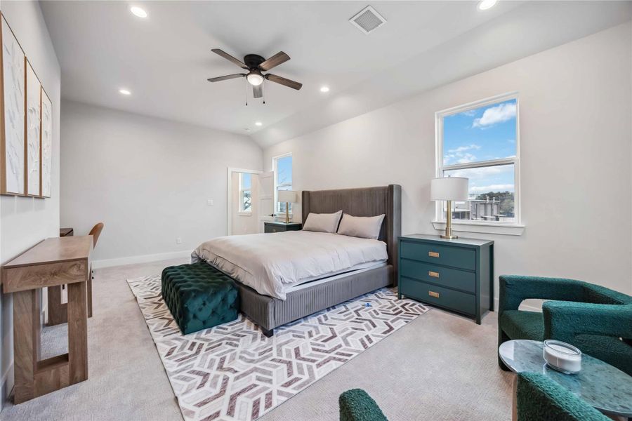 Furnished interior view inside a new home in , Houston (Image 3).