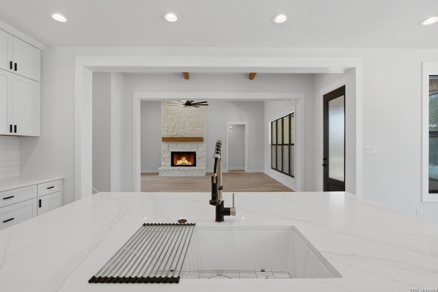Furnished interior view inside a new home in , Spring Branch (Image 19).
