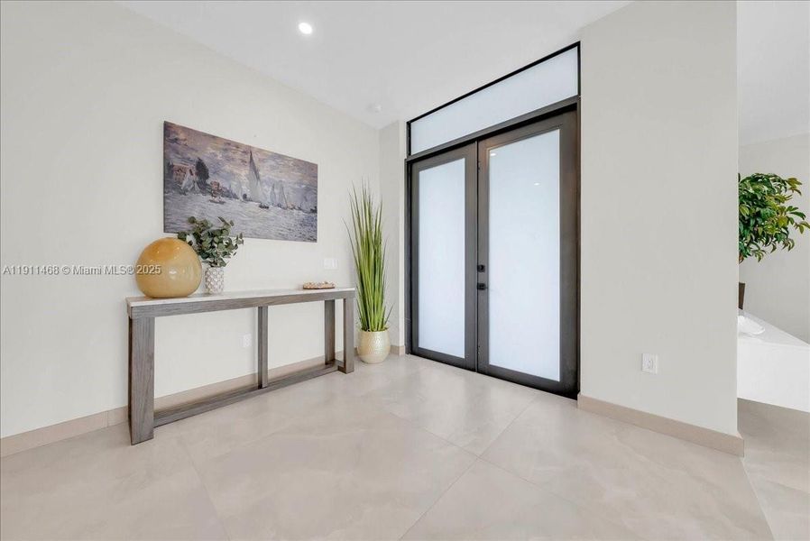 Furnished interior view inside a new home in , Marco Island (Image 20).