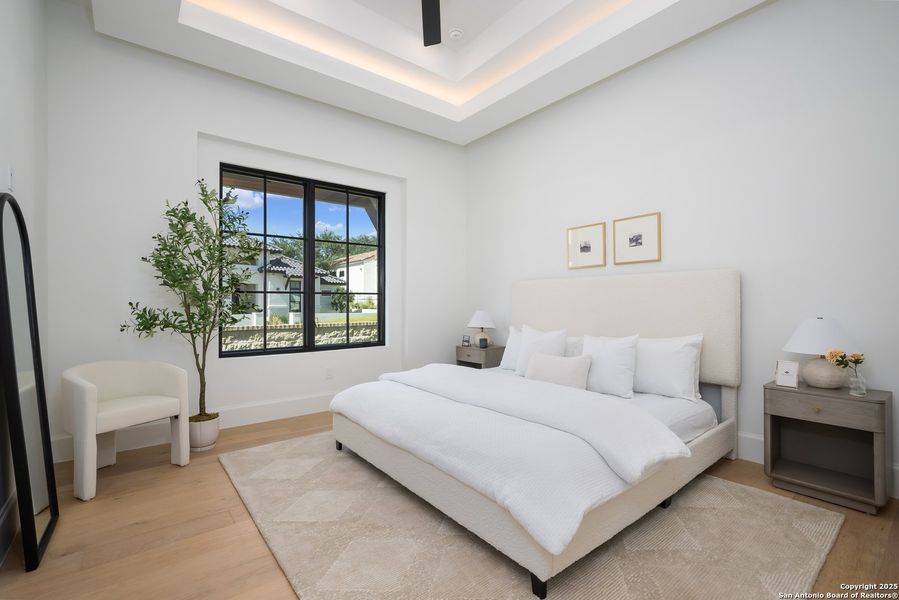 Furnished interior view inside a new home in , San Antonio (Image 15).