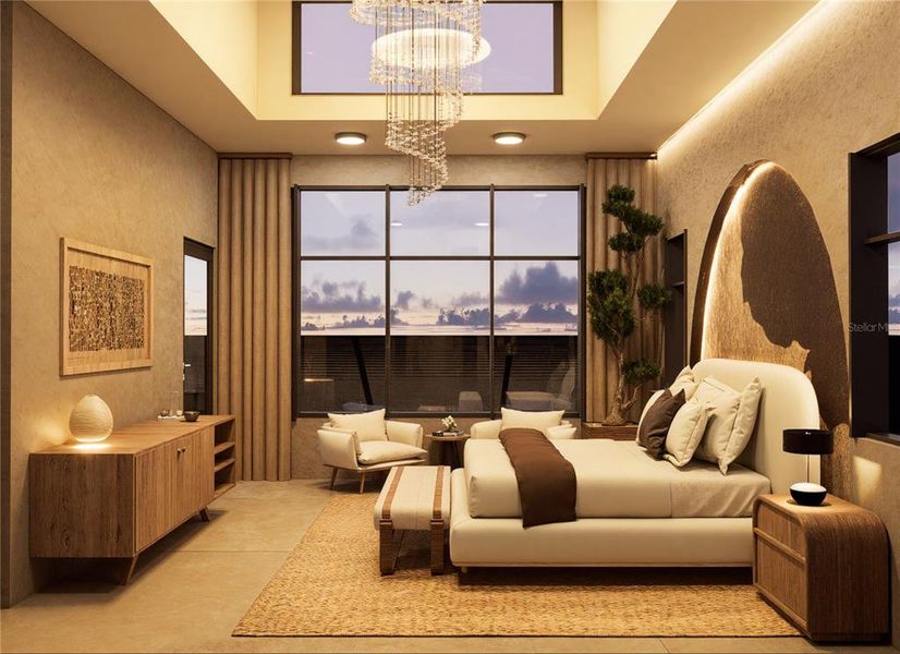 Furnished interior view inside a new home in , Sarasota (Image 5).