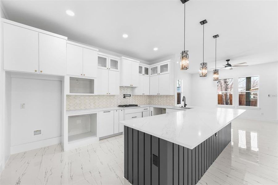 Furnished interior view inside a new home in , Dallas (Image 5).