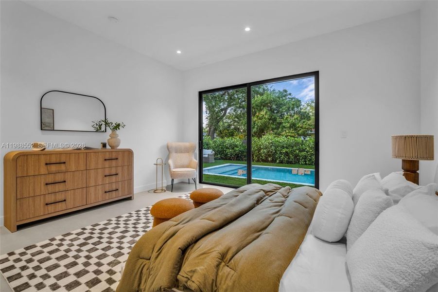Furnished interior view inside a new home in , Miami Shores (Image 19).