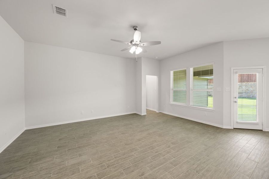 Representative exterior photo of a completed home built from the Alderbury II by Impression Homes in Mountain Valley, Burleson, TX (Image 11). Representative exterior photo of a completed home built from the Alderbury II by Impression Homes in Mountain Valley, Burleson, TX (Image 11).