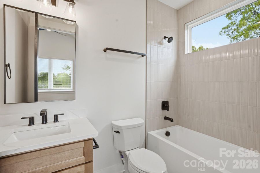 Furnished interior view inside a new home in , Charlotte (Image 17).