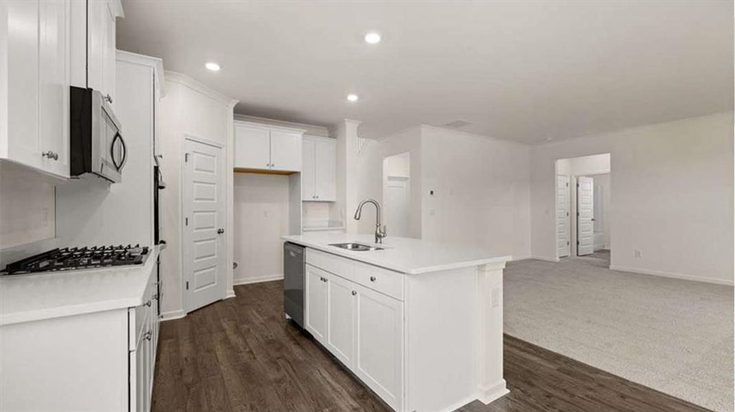 Furnished interior view inside a new home in Wildwood, Covington (Image 10).