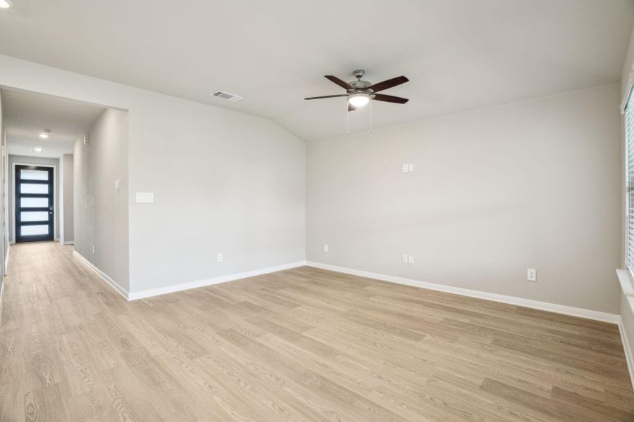 Photo is not of the actual home, but is an inspirational photo of builder’s model home and may depict options, furnishings, and/or decorator features that are not included