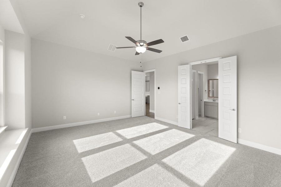 Spacious, unfurnished interior of a new home in Brookshire at Legacy Hills, Celina (Image 24). Spacious, unfurnished interior of a new home in Brookshire at Legacy Hills, Celina (Image 24).