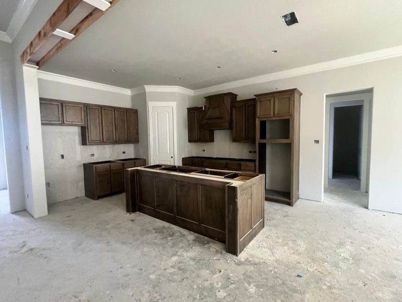 In-progress construction of a new home in Eagle Ridge Estates, Weatherford, TX (Image 6).