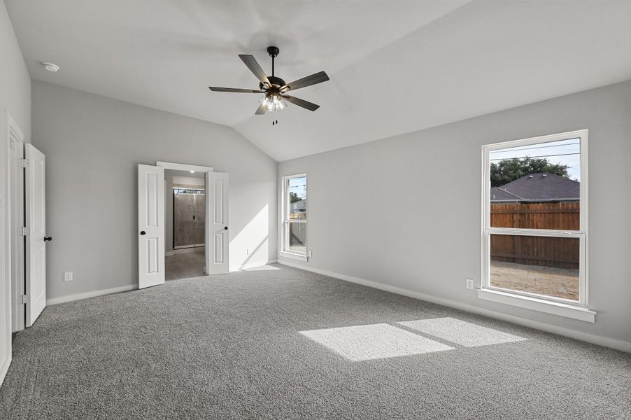 Representative unfurnished interior of a home built from the Hanover by Cheldan Homes in Sunset Ridge, Keene (Image 84). Representative unfurnished interior of a home built from the Hanover by Cheldan Homes in Sunset Ridge, Keene (Image 84).