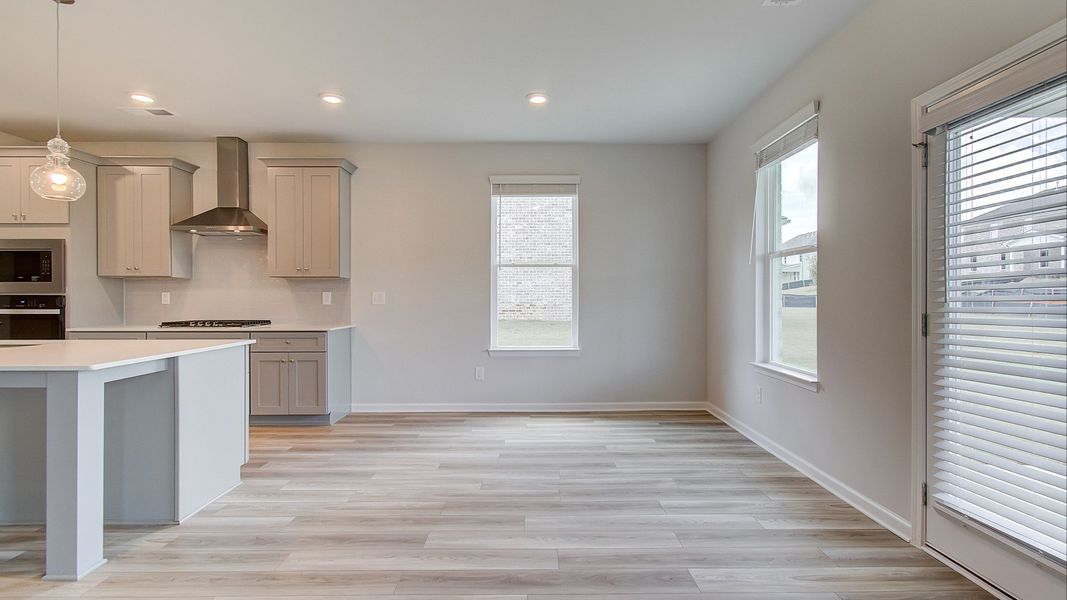 Furnished interior view inside a new home in Westwind Estates, Hampton (Image 13).