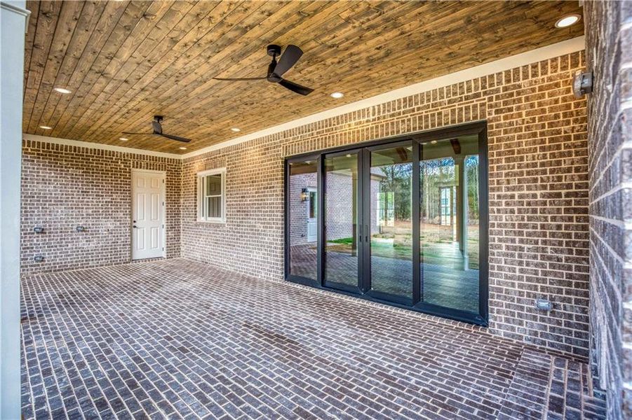 Exterior details and patio area of a home in , Covington (Image 21).