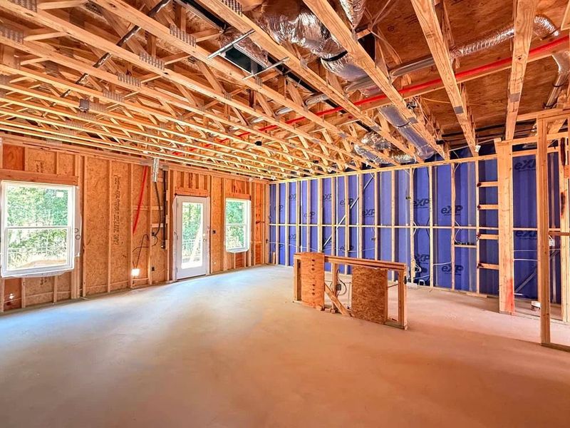 Kitchen Construction Progress