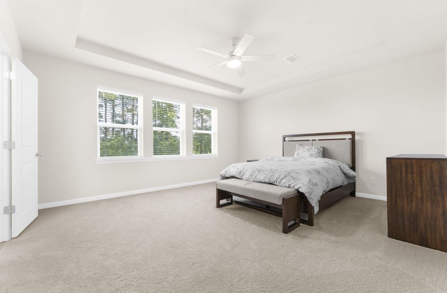 Furnished interior view inside a new home in The Groves of Berkeley, Moncks Corner (Image 40).