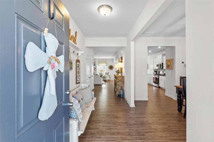 Furnished interior view inside a new home in Jackson Farm, Cartersville (Image 47).