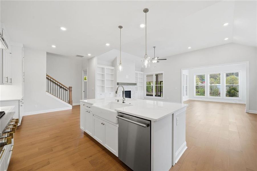 Furnished interior view inside a new home in , Canton (Image 5). Furnished interior view inside a new home in , Canton (Image 5).