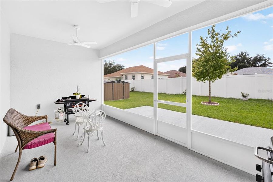 Exterior details and patio area of a home in , Ocala (Image 4).