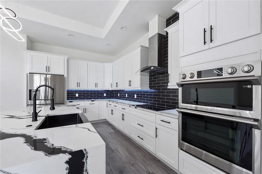 Furnished interior view inside a new home in , Leesburg (Image 11).