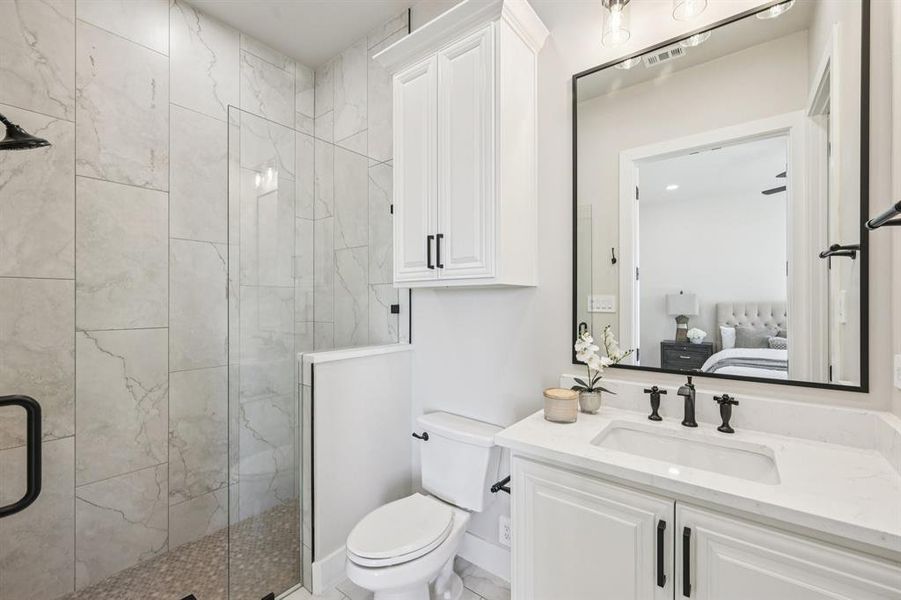 Furnished interior view inside a new home in , Aledo (Image 9).