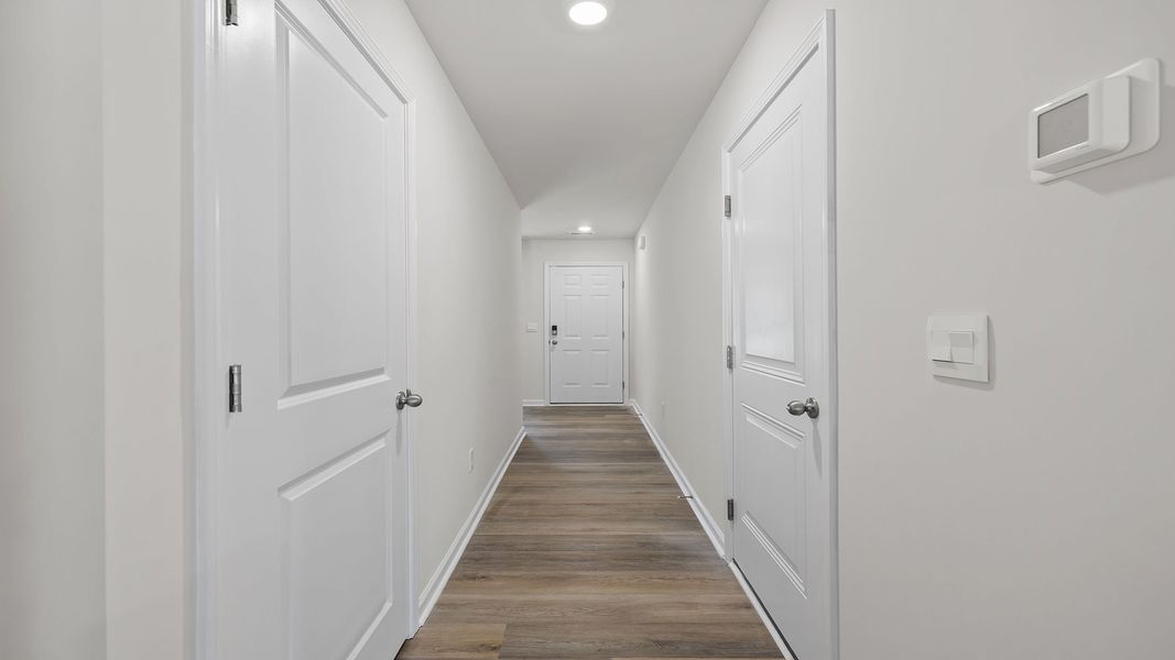 Spacious, unfurnished interior of a new home in Village Grove, Greenville (Image 13). Spacious, unfurnished interior of a new home in Village Grove, Greenville (Image 13).
