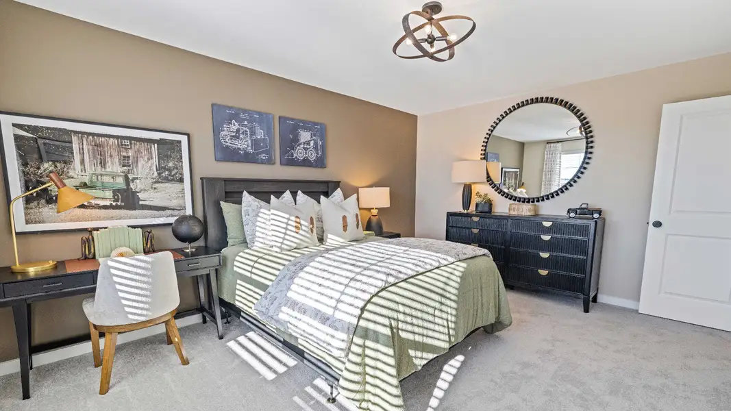 Representative furnished interior of a home built from the Wynwood by DRB Homes in Cottages of Bearwood, Mount Pleasant (Image 32).