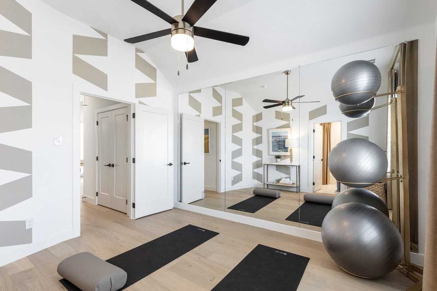 Representative Secondary Bedroom - some options shown