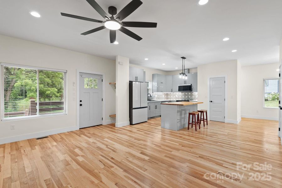 Furnished interior view inside a new home in , Asheville (Image 7). Furnished interior view inside a new home in , Asheville (Image 7).
