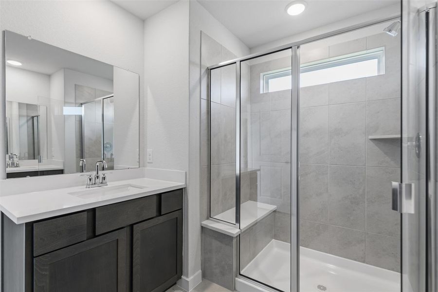 Furnished interior view inside a new home in Colony at Pinehurst, Pinehurst (Image 10).