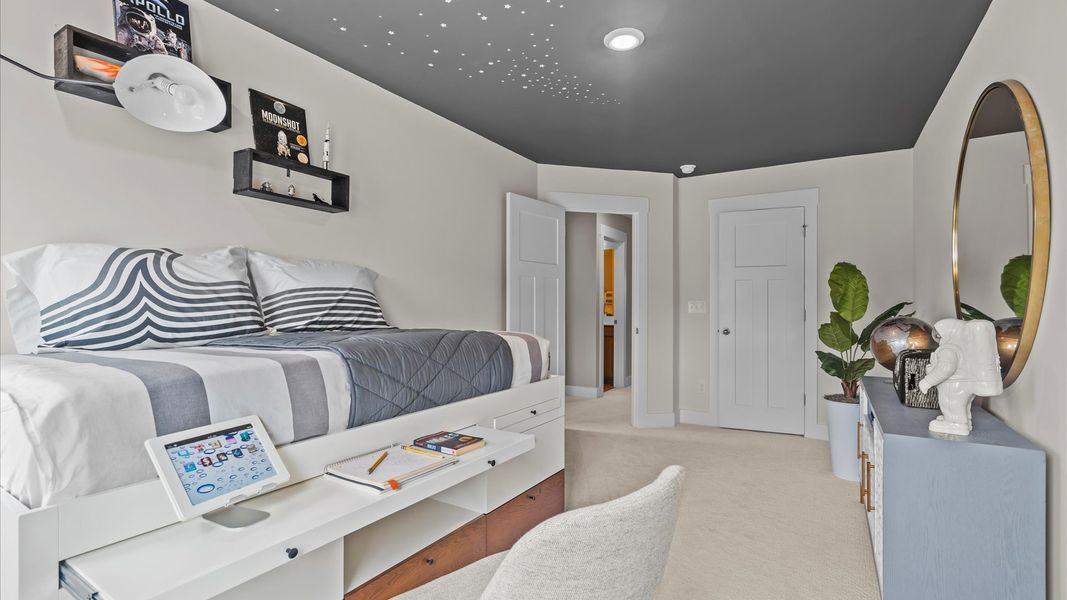 Representative furnished interior of a home built from the Corner Litchfield by DRB Homes in Ransdell Pointe, Spartanburg (Image 22). Representative furnished interior of a home built from the Corner Litchfield by DRB Homes in Ransdell Pointe, Spartanburg (Image 22).