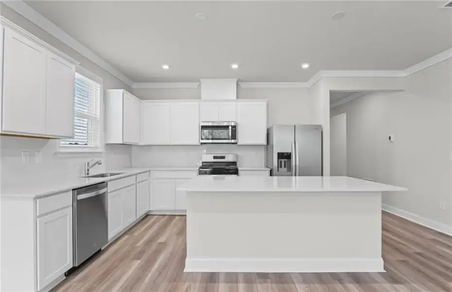 Furnished interior view inside a new home in Overland, Locust Grove (Image 10).