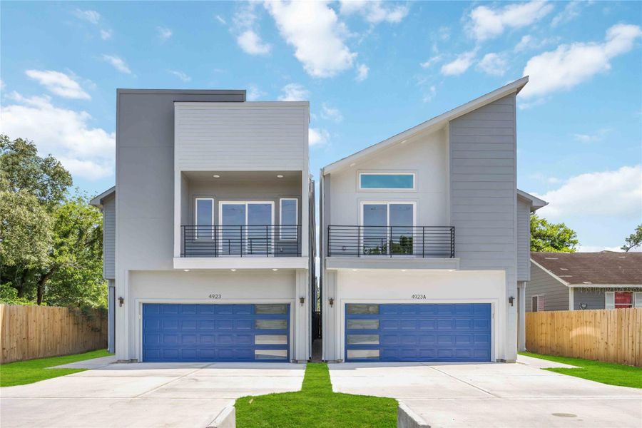 Front exterior of a new home in , Houston, TX, highlighting curb appeal (Image 2). Front exterior of a new home in , Houston, TX, highlighting curb appeal (Image 2).