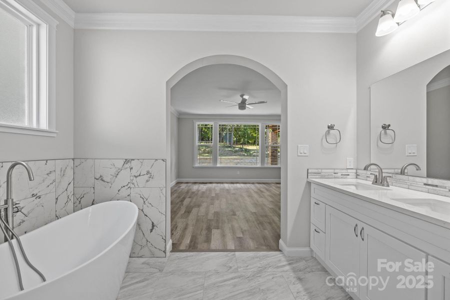 Furnished interior view inside a new home in , Rock Hill (Image 9).