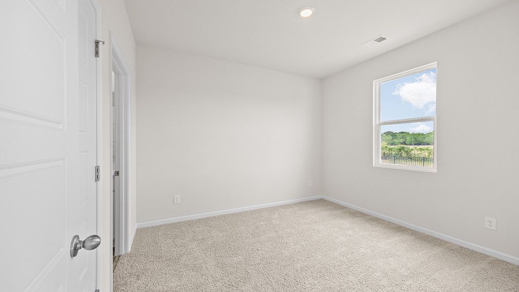 Representative unfurnished interior of a home built from the Edgewood Express - Duplex by D.R. Horton in Remington Chase, Perry (Image 18).