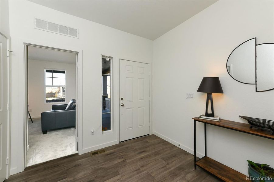 Furnished interior view inside a new home in , Aurora (Image 25). Furnished interior view inside a new home in , Aurora (Image 25).