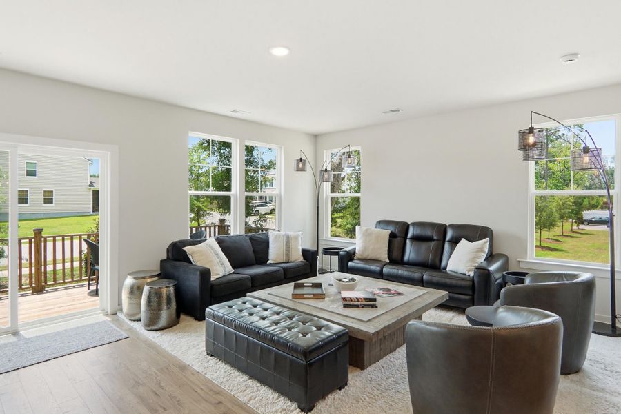 Furnished interior view inside a new home in , Hanahan (Image 13).