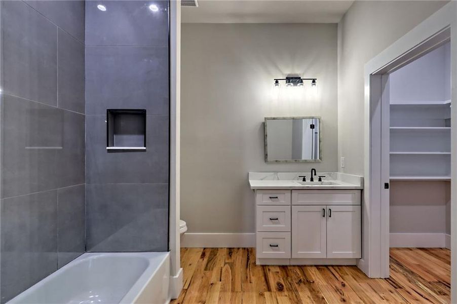Furnished interior view inside a new home in , Clayton (Image 81).