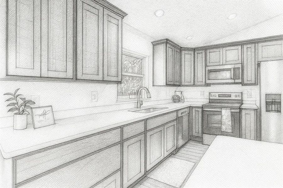 Furnished interior view inside a new home in , Leesburg (Image 5). Furnished interior view inside a new home in , Leesburg (Image 5).