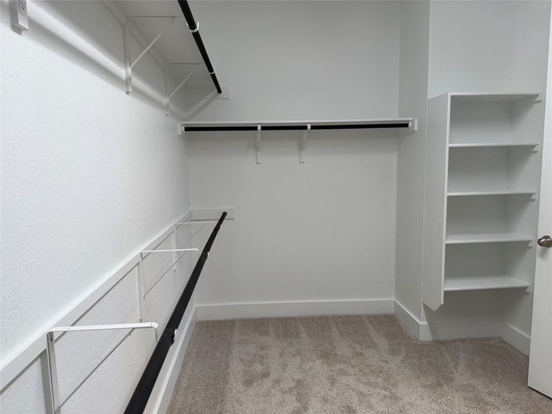 Walk-in closet in Primary Bedroom