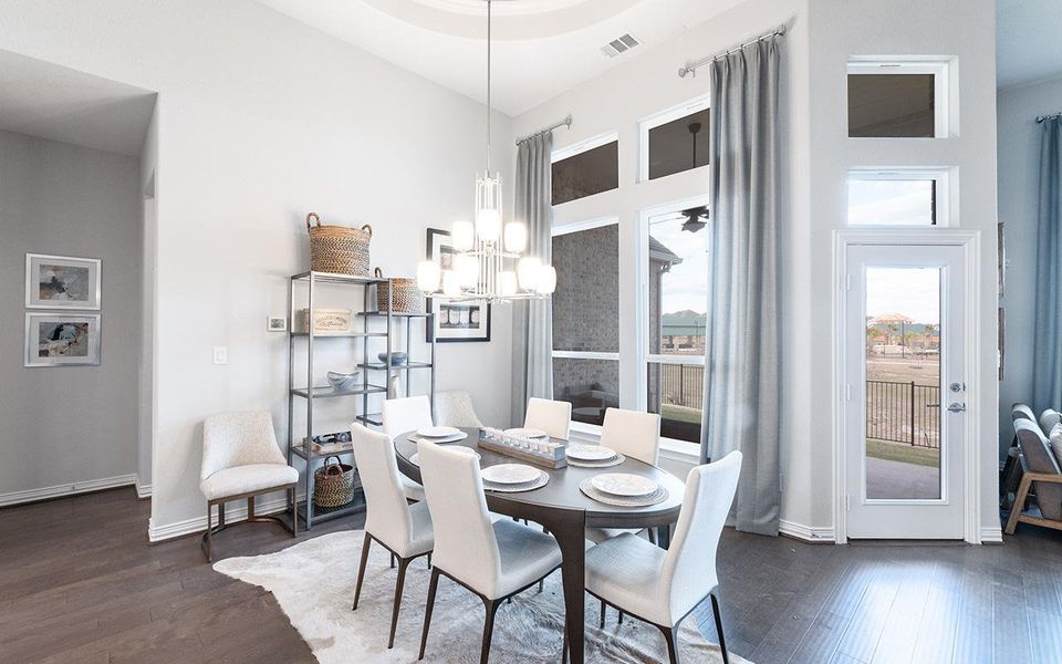 Representative furnished interior of a home built from the Atascadero by CastleRock Communities in Solterra, Mesquite (Image 9).