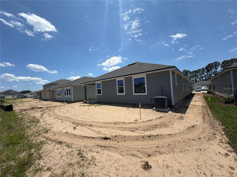 Exterior details and patio area of a home in Reserve East, Flagler Beach (Image 3).
