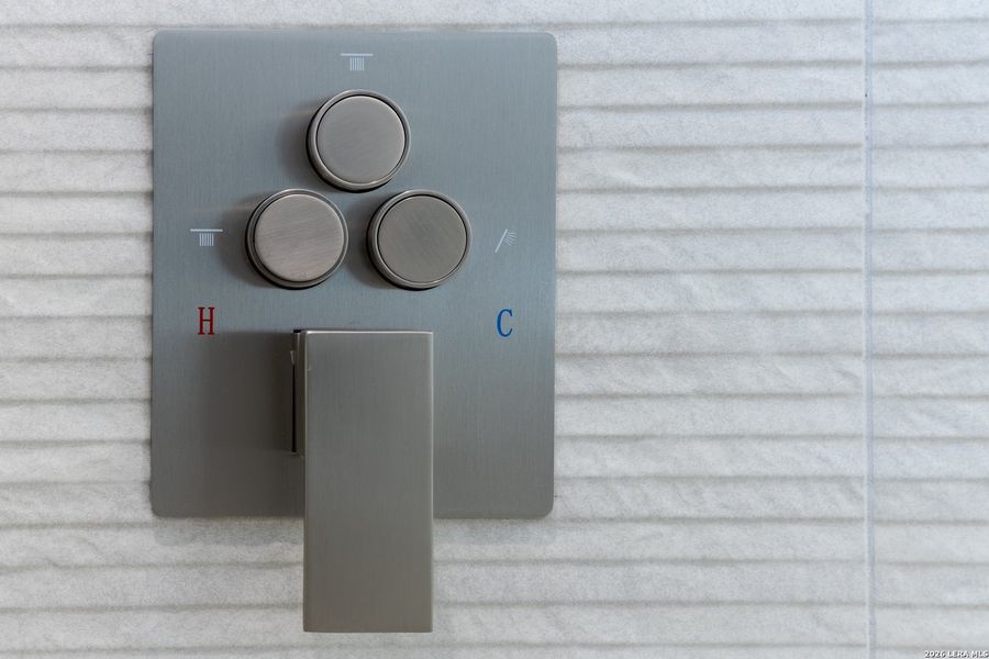 Close-up of interior finishes inside a home in , Selma (Image 12). Close-up of interior finishes inside a home in , Selma (Image 12).