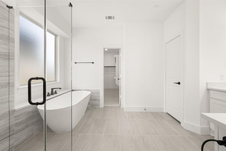 Furnished interior view inside a new home in Westside Preserve, Midlothian (Image 12).