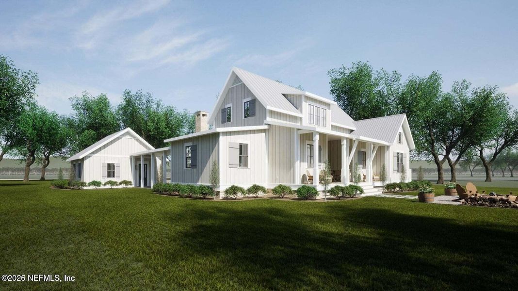 Front exterior of a new home in , St. Augustine, FL, highlighting curb appeal (Image 8). Front exterior of a new home in , St. Augustine, FL, highlighting curb appeal (Image 8).
