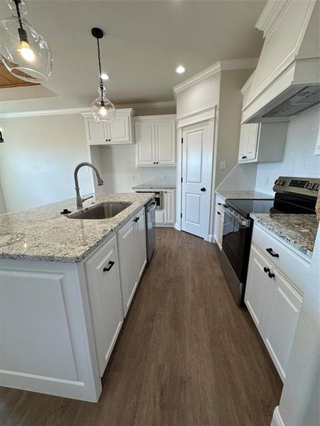 Furnished interior view inside a new home in , Abilene (Image 8). Furnished interior view inside a new home in , Abilene (Image 8).
