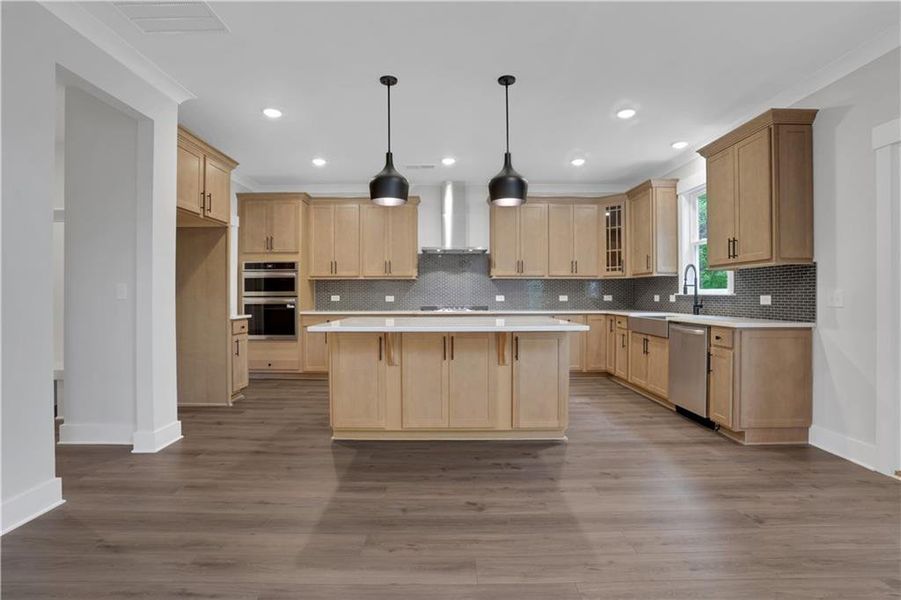 Furnished interior view inside a new home in Arbor West, Dawsonville (Image 12).