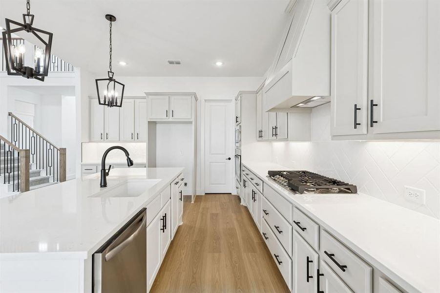 Furnished interior view inside a new home in , McKinney (Image 10).
