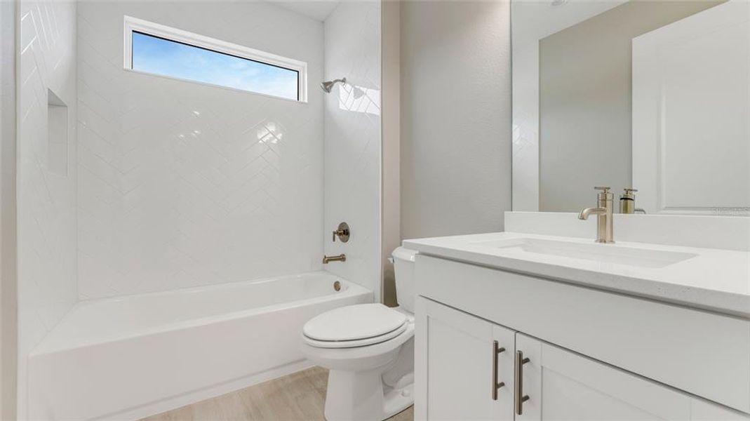 Furnished interior view inside a new home in Cresswind DeLand, Deland (Image 7).