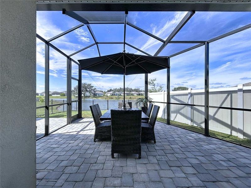 Exterior details and patio area of a home in Mirada, San Antonio (Image 28).