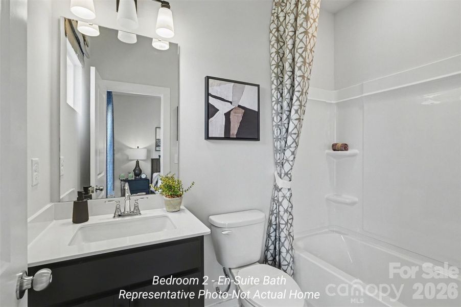 Bedroom 2 En-suite Bath-Level 3-Dorchester Bedroom 2 En-suite Bath-Level 3-Dorchester