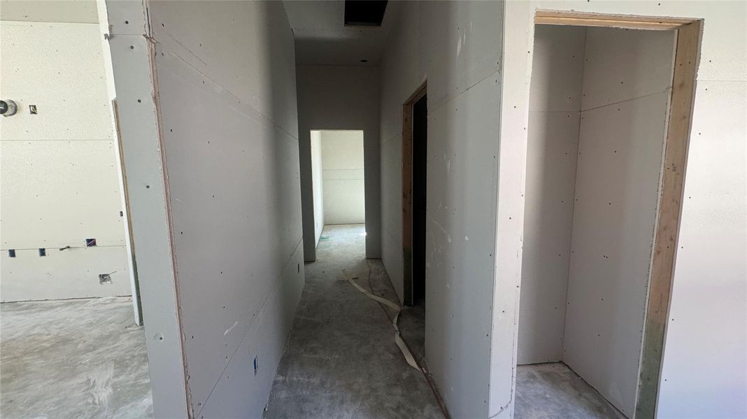 In-progress construction of a new home in Cannon Ranch 40s, Dripping Springs, TX (Image 24).